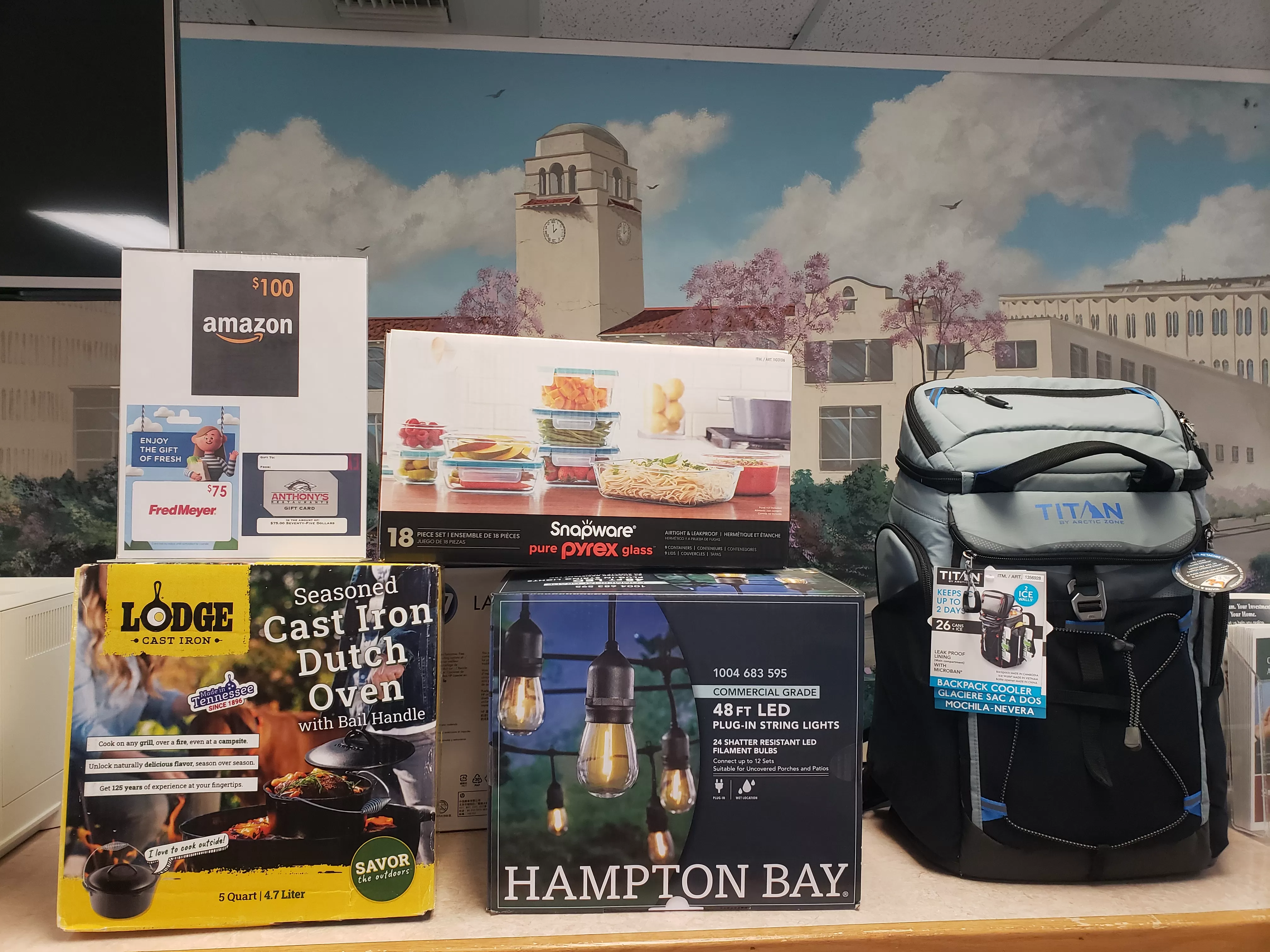 Door Prize Display